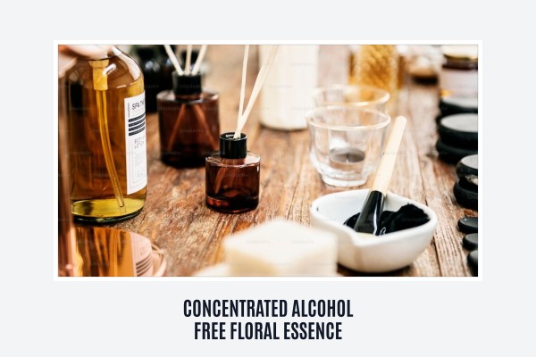 concentrated alcohol free floral essence