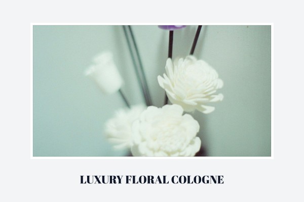 luxury floral cologne