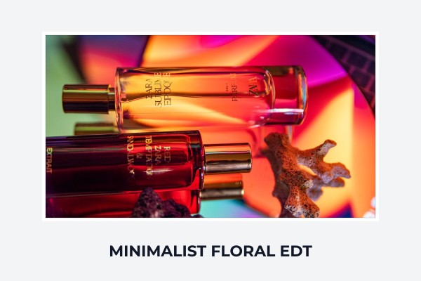 minimalist floral edt