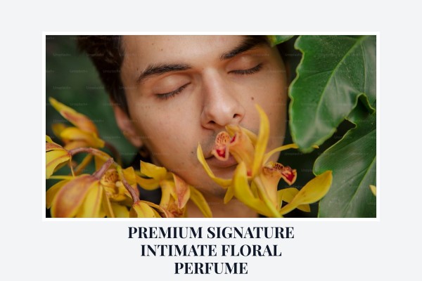premium signature intimate floral perfume
