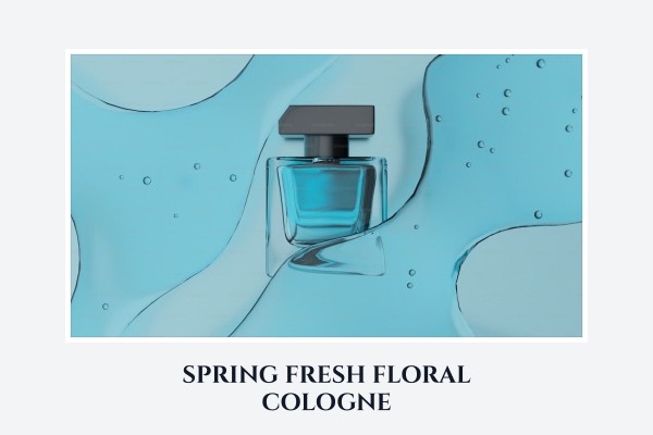 spring fresh floral cologne